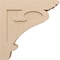 Ekena Millwork 8"W x 32"D x 32"H Thin Mayflower Rough Cedar Woodgrain TimberThane Corbel, Primed Tan CORUR08X32X32MAYRCPR - alternate 2